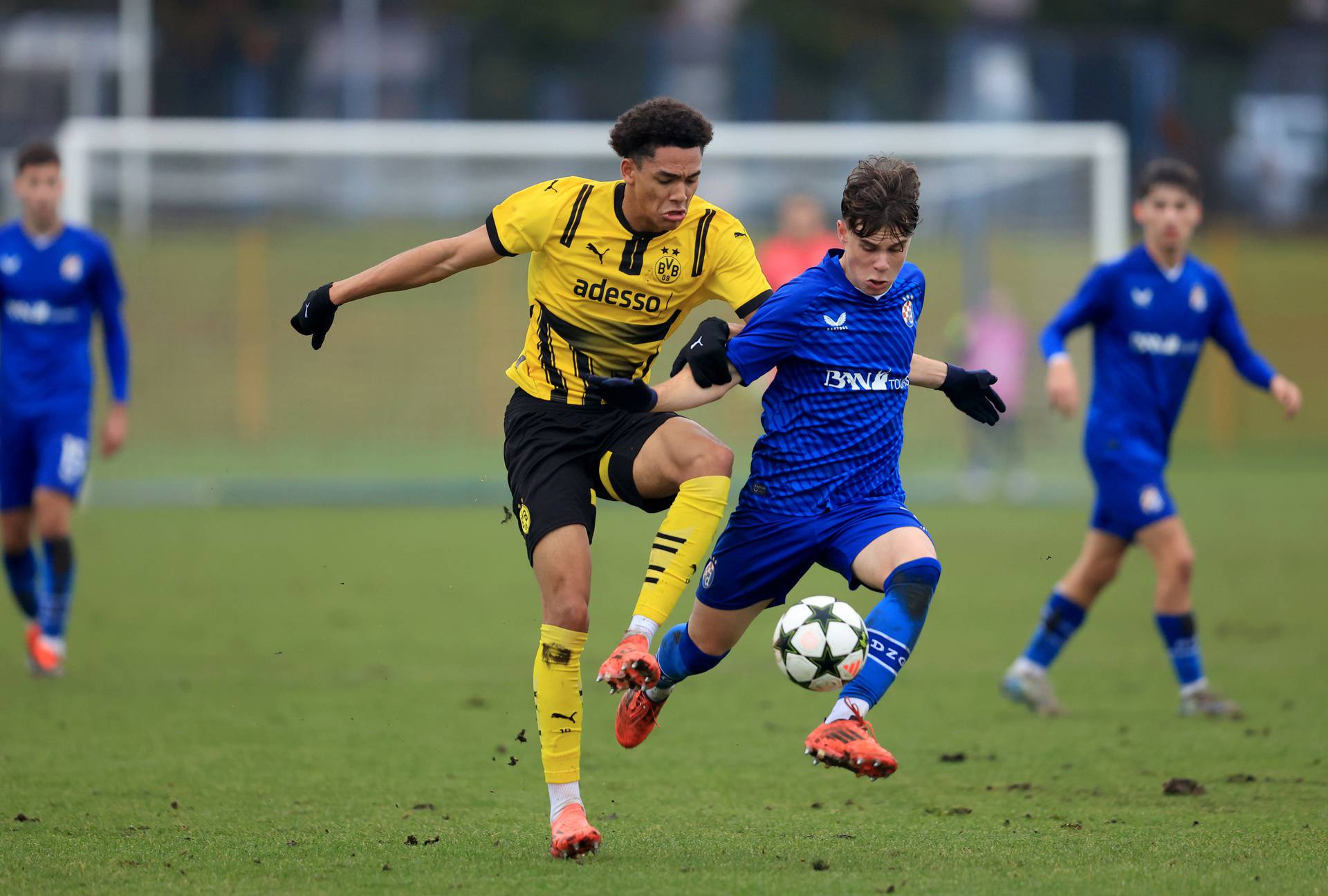 Zagreb: Utakmica mladih U19 GNK Dinamo - Borussia Dortmund