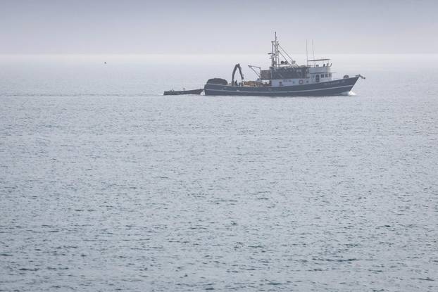 Zadar: Magla na moru