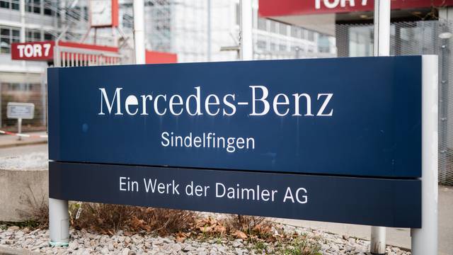 Mercedes-Benz plant in Sindelfingen