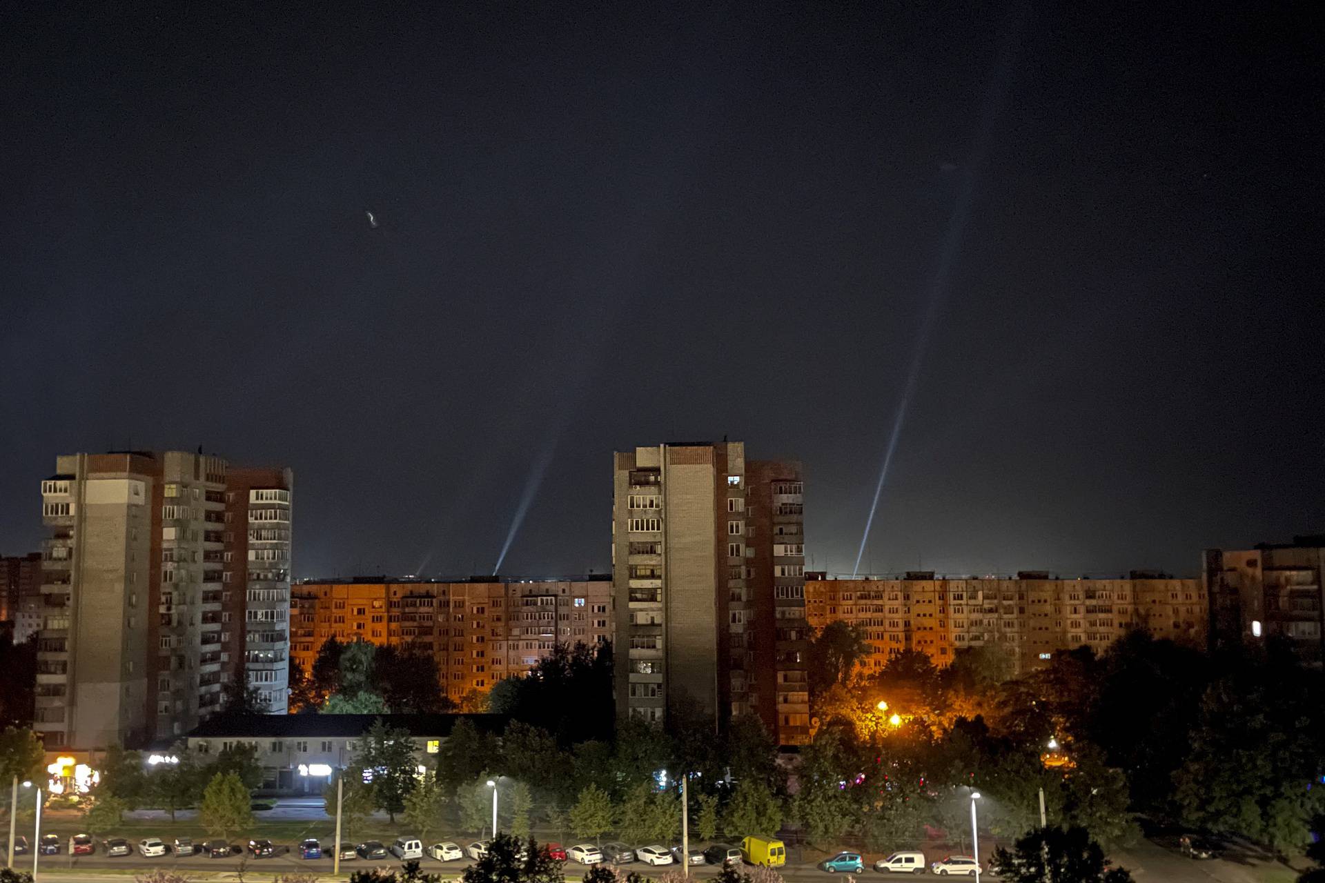 Russian drone and missile attack in Lviv