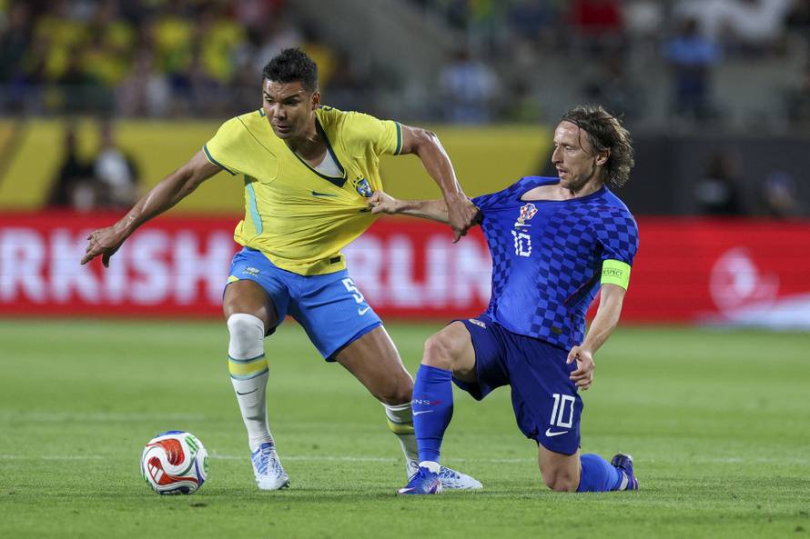 Soccer: International Mens Friendly-Croatia at Brazil