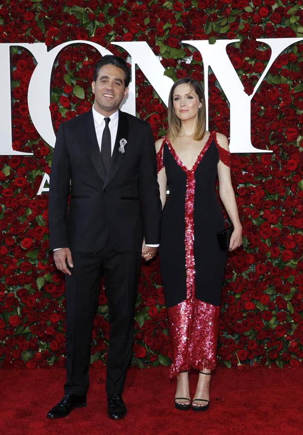 Cannavale and Byrne arrive for the American Theatre Wing