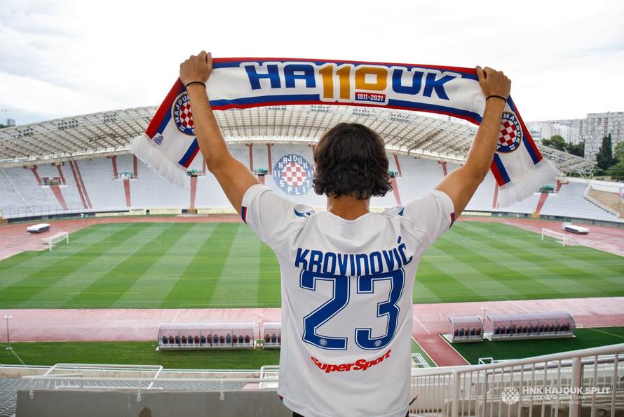 Krovinović novi igrač Hajduka! 'Dobio sam simpatične poruke. Vratit ću povjerenje na terenu'