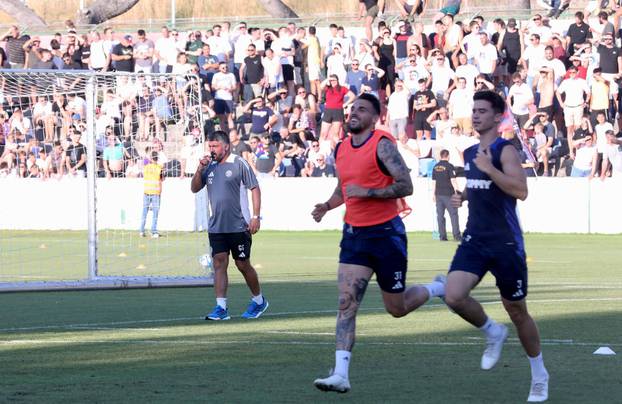 Split: Gattuso održao otvoreni trening Hajduka pred navijačima