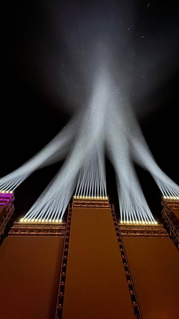 FOTO Pogledajte spektakularnu rasvjetu za Thompsonov koncert