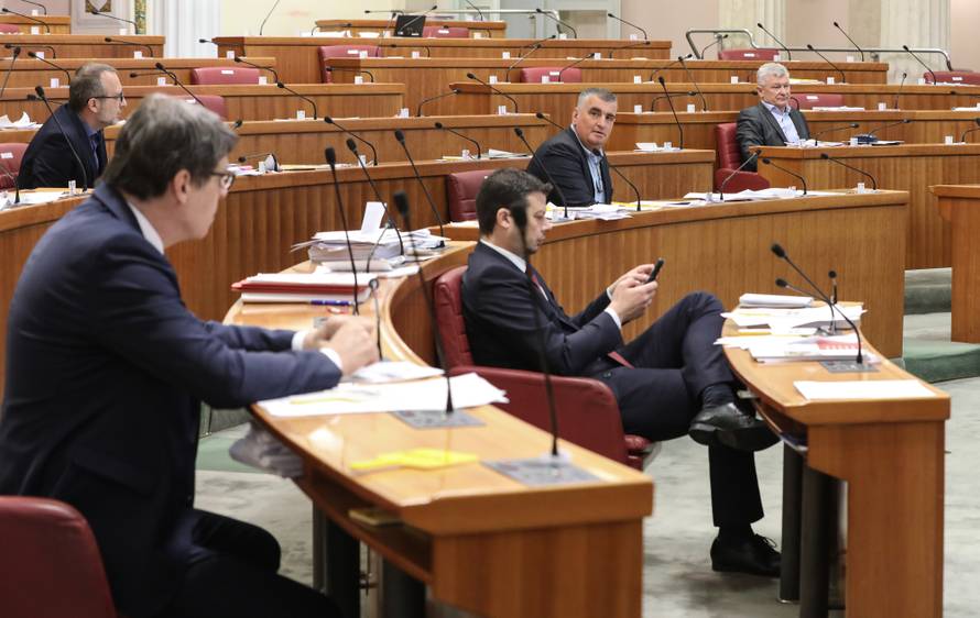 Zastupnici prvi put glasovali u tri dvorane zbog epidemije