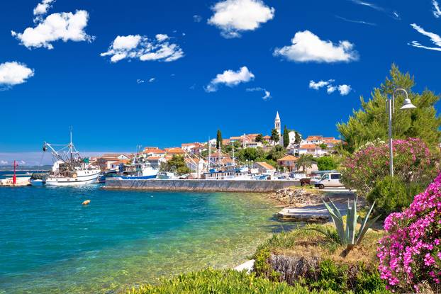 Zadar,Archipelago.,Kali,Village,On,Ugljan,Island,Turquoise,Waterfront,View,