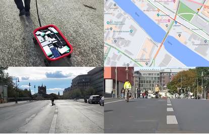 Kolica s 99 telefona vukao kroz grad i napravio virtualnu gužvu