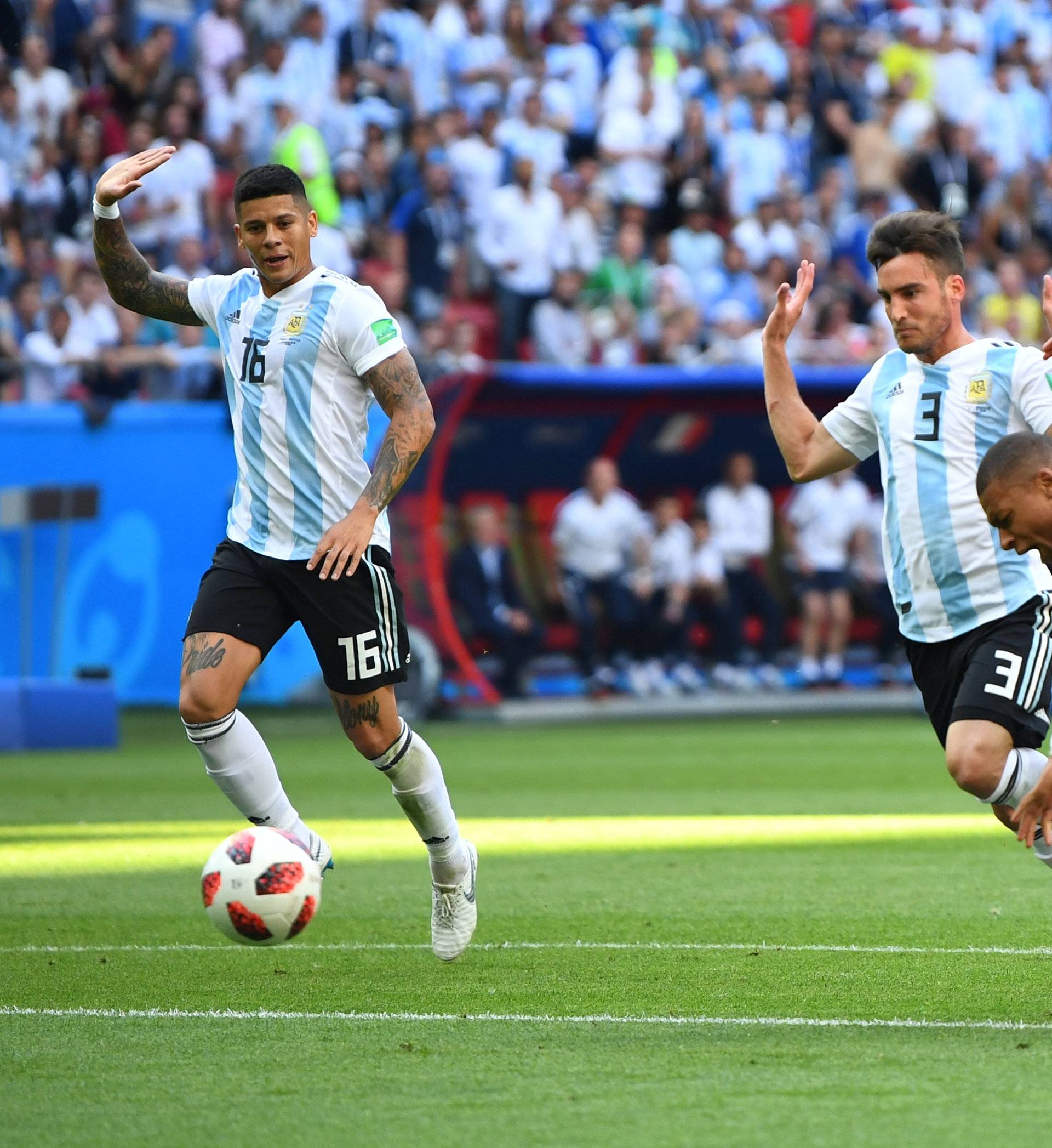 World Cup - Round of 16 - France vs Argentina