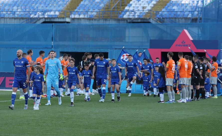 Zagreb: GNK Dinamo i NK Varaždin u utakmici 32. kola Prve HNL