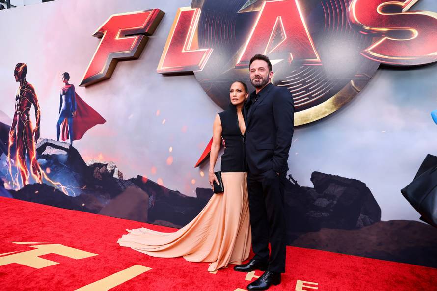 World premiere of "The Flash", in Los Angeles