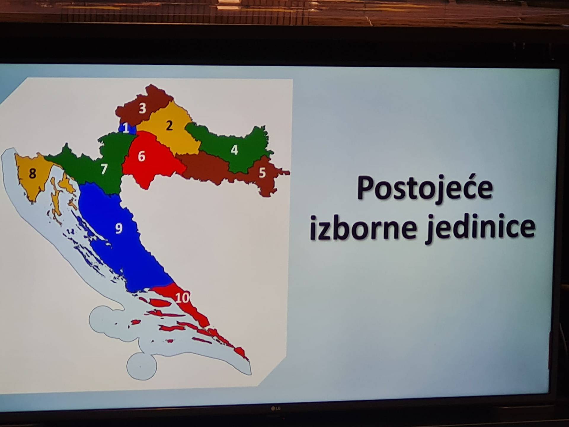 Ovo su nove izborne jedinice. Plenković: Promjene za 22% građana, najviše u Zagrebu