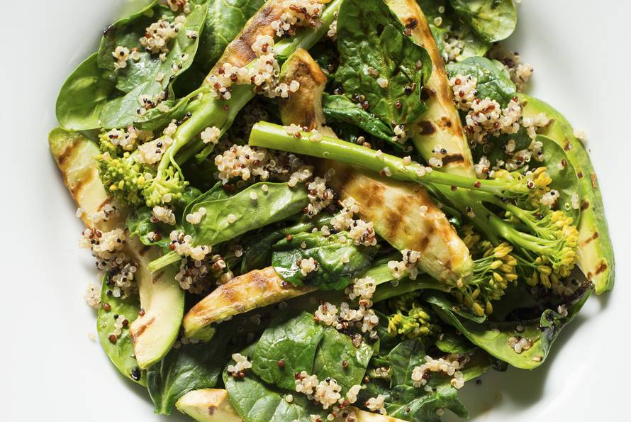 Avocado, Broccoli, Spinach & Quinoa Salad