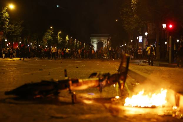 Champions League - Final - Paris St Germain fans gather in Paris