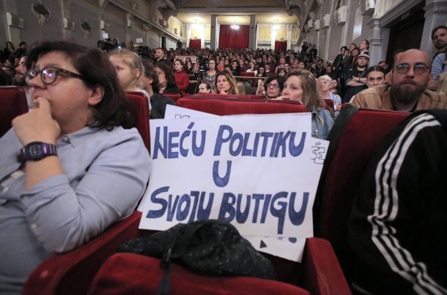 Zagreb: OdrÅ¾an prosvjed 'Ne damo Kino Europa'