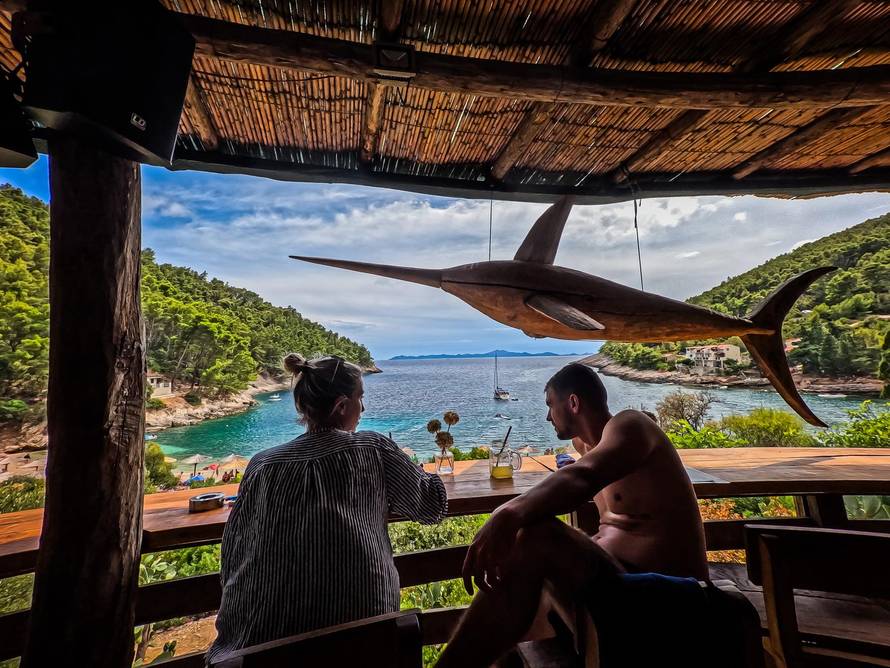 Uvala Pupnatska Luka na otoku Korčuli