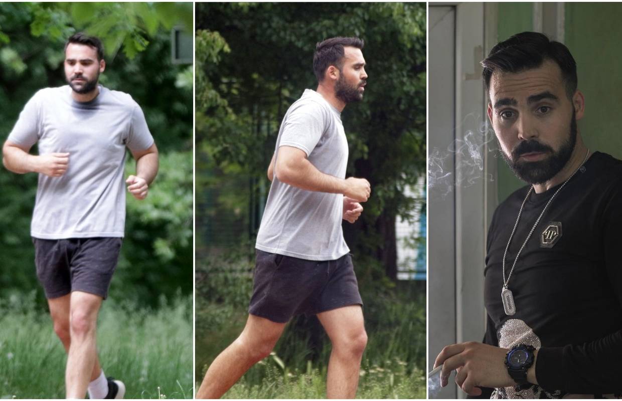 Zvijezda 'Južnog vjetra' trči po parku: Trening poslije izolacije