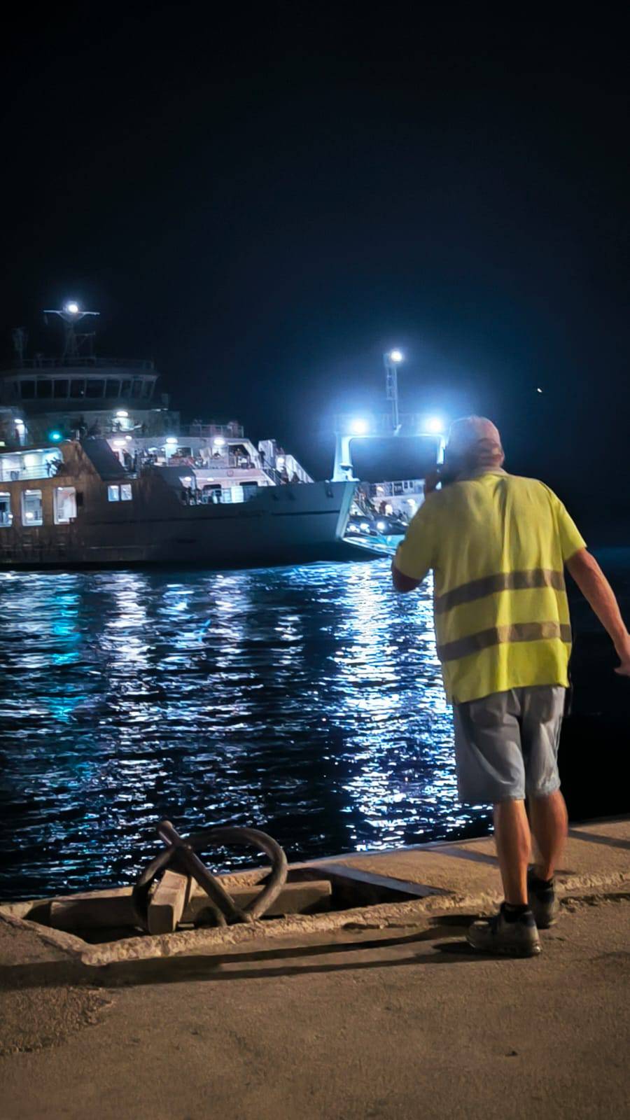 Policija o padu rampe trajekta pred Supetrom: 'Navjerojatnije je to zbog tehničkih poteškoća'