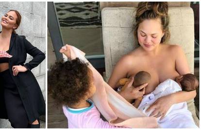 Neobični odgoj Chrissy Teigen: Gola pozira pred svojom djecom