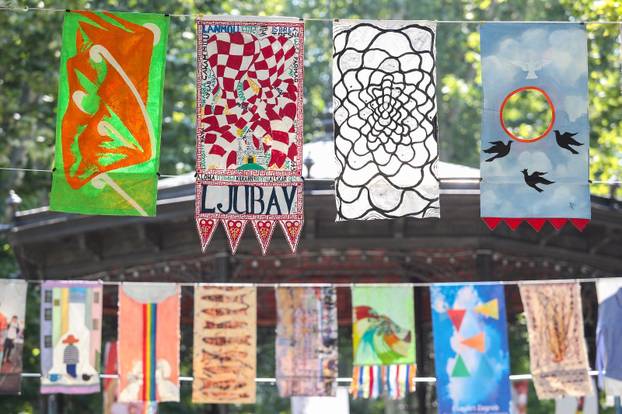U Zagrebu počeo Festival umjetničkih zastavica