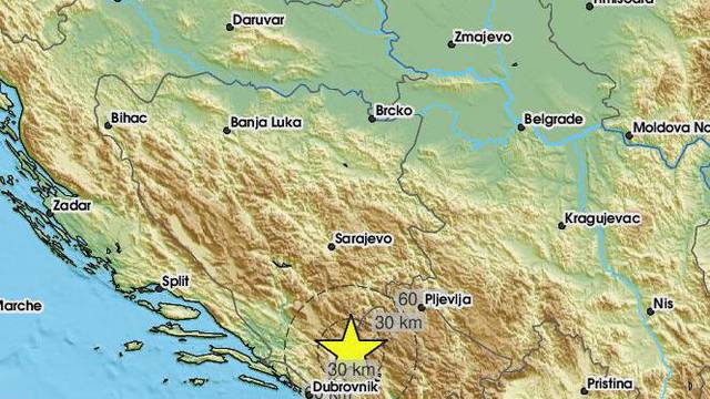 Novi potres u Crnoj Gori: 'Opet tresucka, kratko je trajalo...'