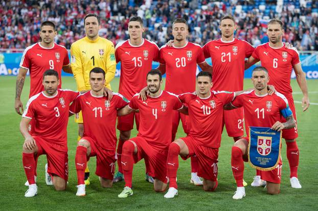 FIFA World Cup 2018 / Preliminary Round / Serbia - Switzerland 1: 2