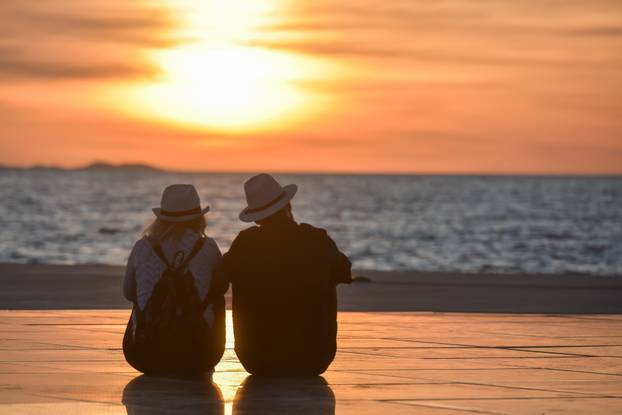 Zalazak sunca u Zadru