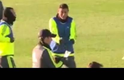 Pa ti bježi policiji: Ronaldo je oponašao Jamesa na treningu