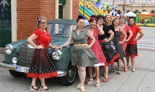 FOTO Povratak u lude 60-te: Pogledajte atmosferu na Rockabily Festivalu u Daruvaru