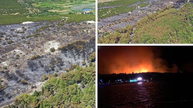 Gorjelo je cijelu noć: Pogledajte kako Zrće izgleda nakon požara