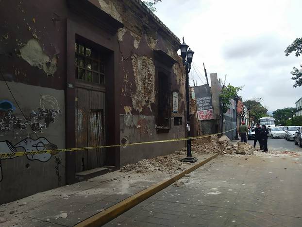 MEXICO-OAXACA-EARTHQUAKE