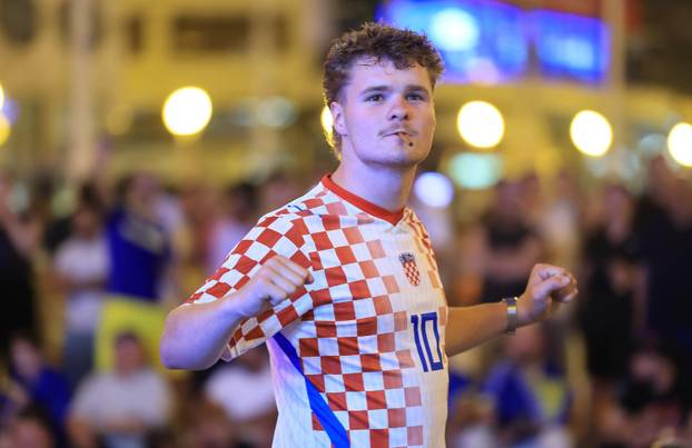 Zagreb: Praćenje utakmice između BiH i Švicarske