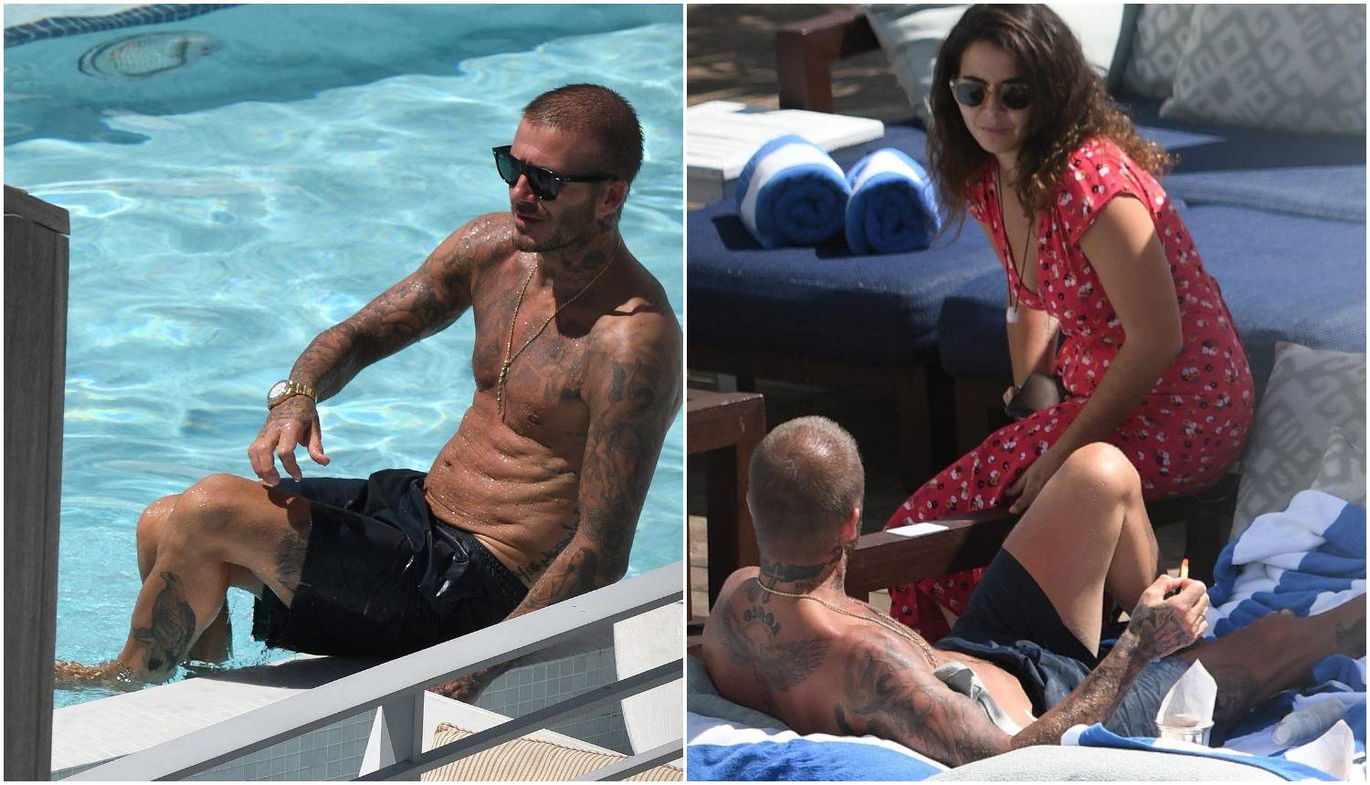 Šarmer s bazena: Beckham se 'zapričao' sa šeficom hotela...