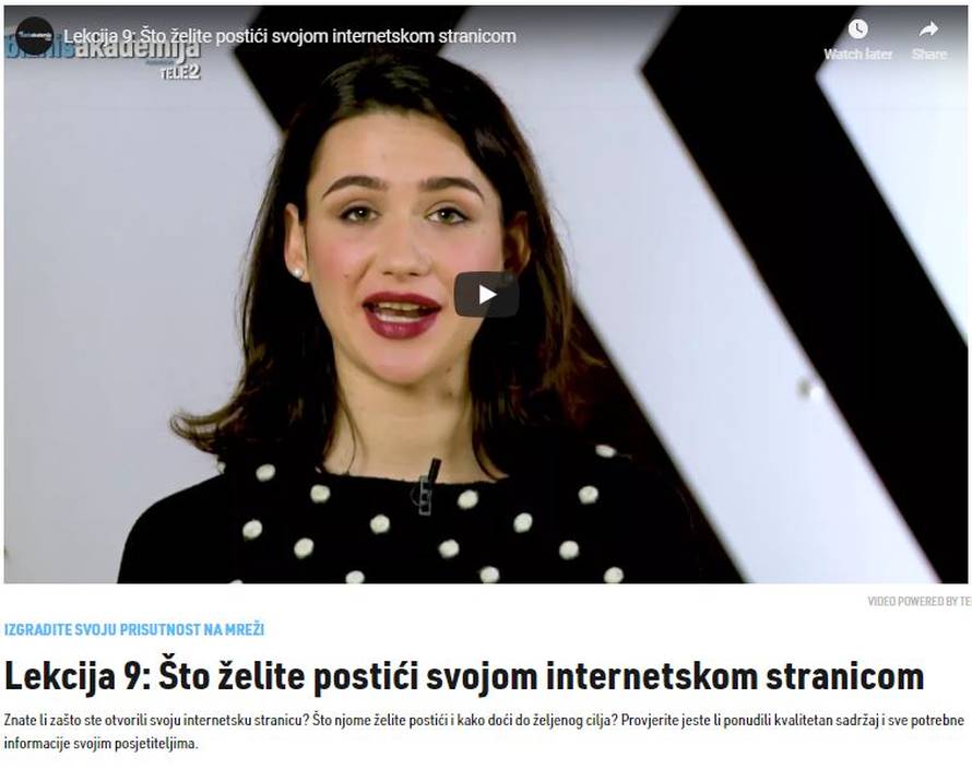 Besplatne video edukacije o digitalnom poslovanju