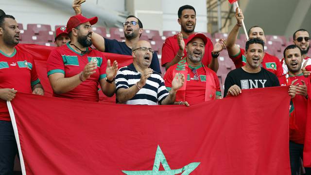 FIFA World Cup Qatar 2022 - Morocco team holds a welcome event with local volunteers