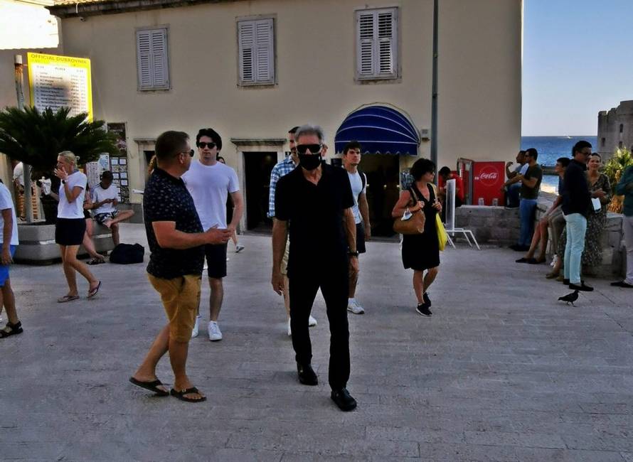 Glumci Harrison Ford i Calista Flockhart ljetuju  u Dubrovniku