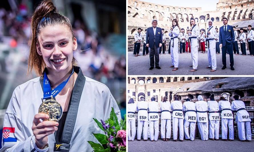 Za povijest: Matea Jelić dobila je zlato u rimskom koloseumu!