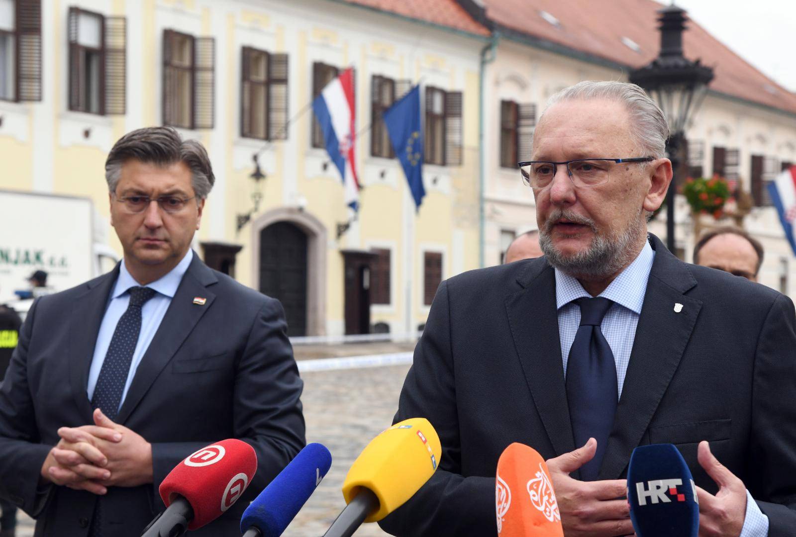 Zagreb: Izjava Andreja Plenkovića nakon pucnjave na policajca na Trgu svetog Marka