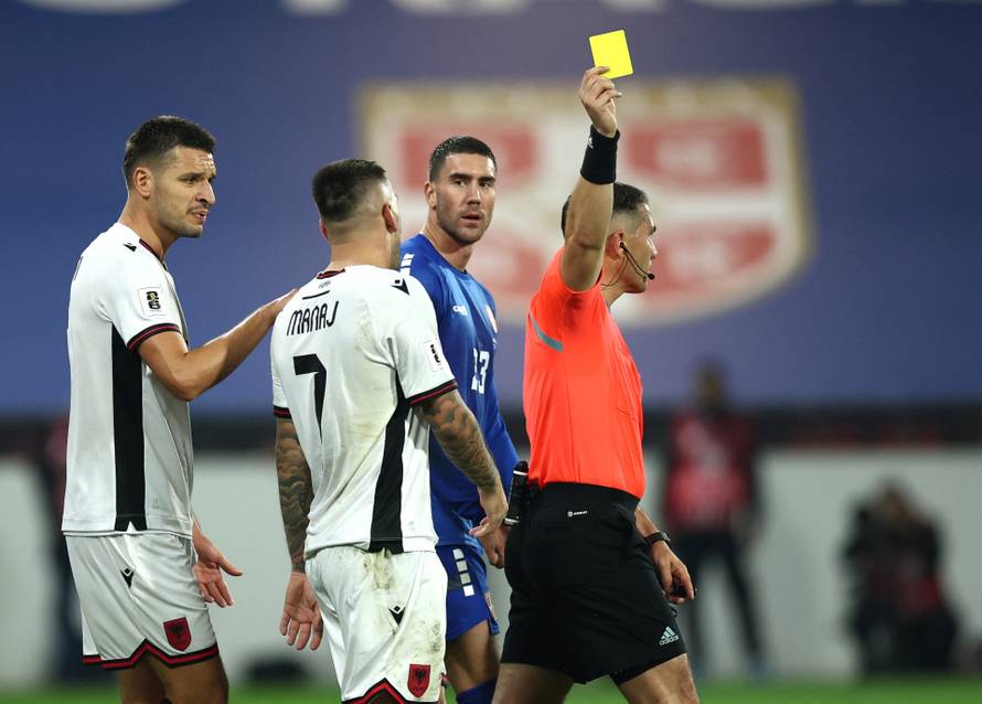 FIFA World Cup - UEFA Qualifiers - Group K - Serbia v Albania