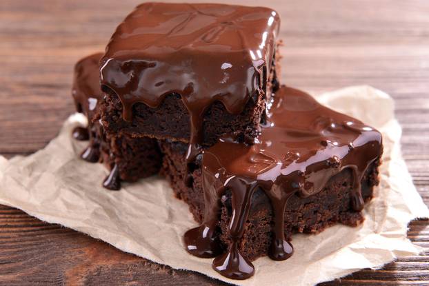 Delicious,Chocolate,Cakes,On,Table,Close-up