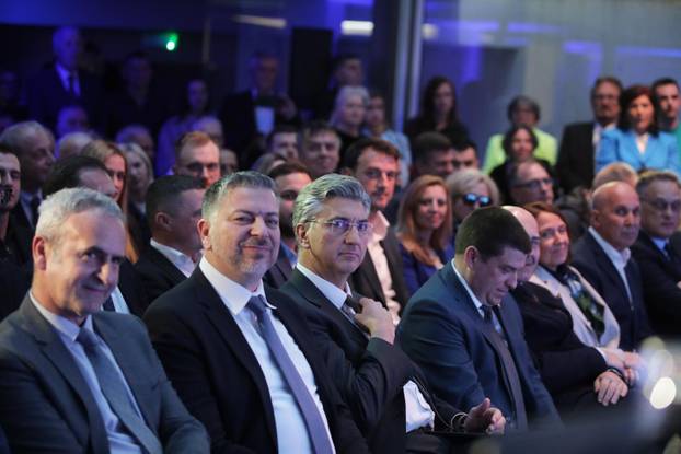 Rijeka: Premijer Plenković na proslavi 36. godišnjice osnutka HDZ-a