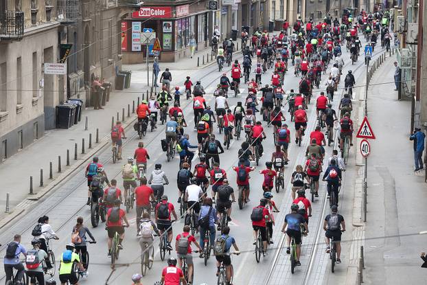 Zagreb: Start 41. Večernjakove biciklijade