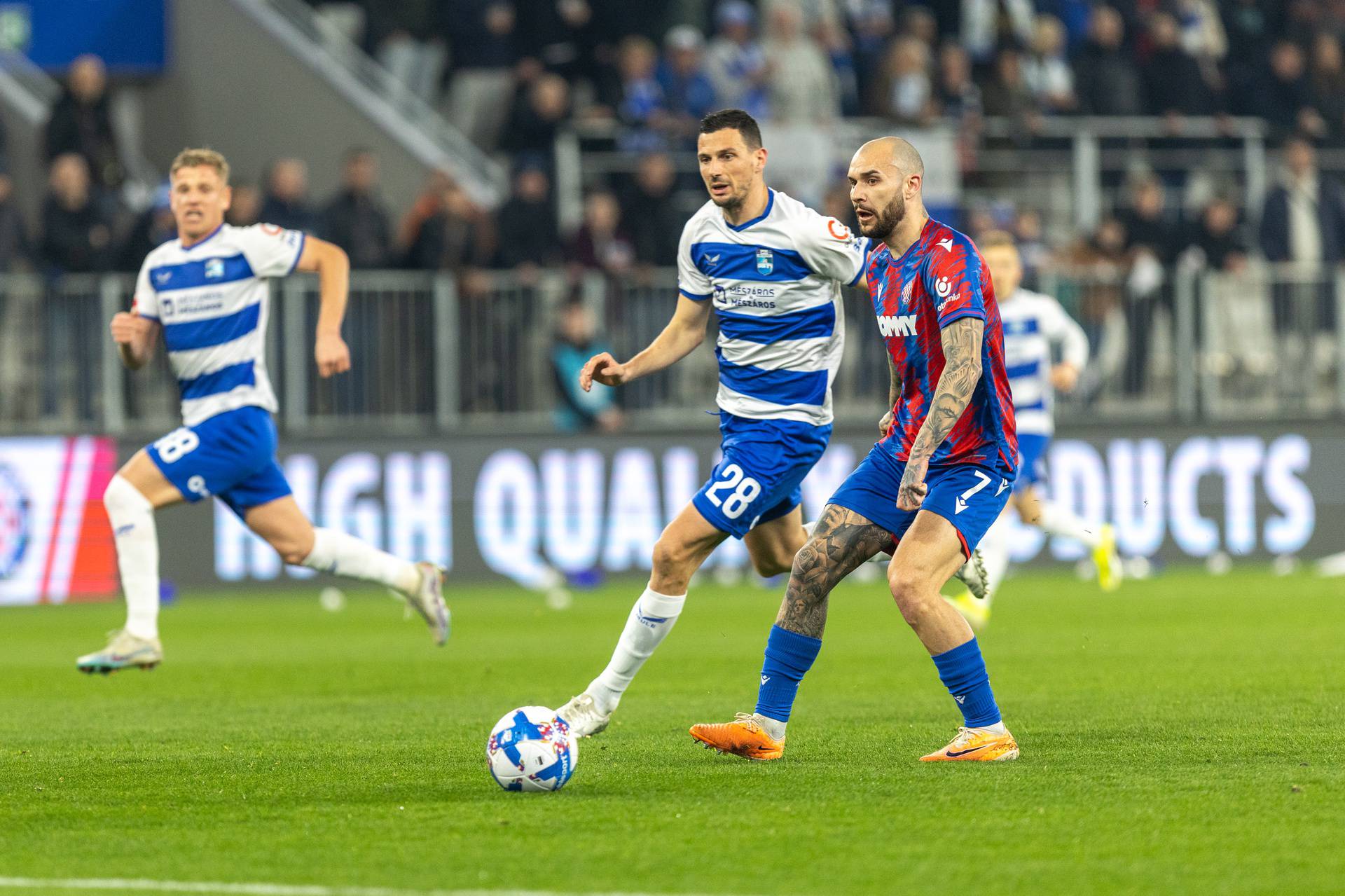 Osijek: Susret NK Osijek i HNK Hajduk u 21. kolu HNL-a