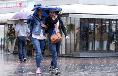 Jesensko vrijeme: Za vikend pljuskovi, ali i nešto toplije