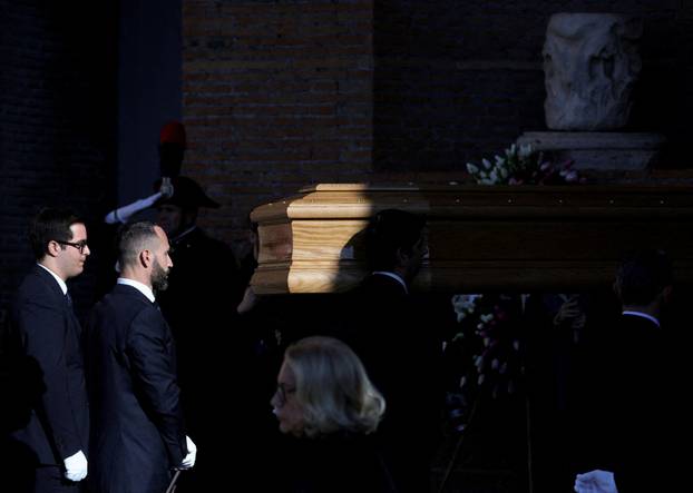 Funeral ceremony of fashion designer Valentino Garavani, in Rome