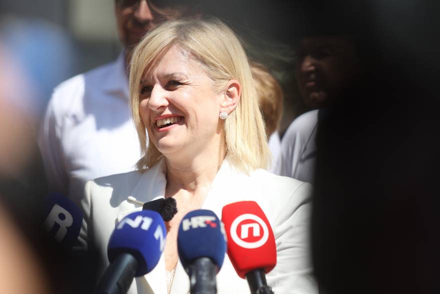 Rijeka: Konferencija za medije Ive Rinčić, nove gradonačelnice Rijeke