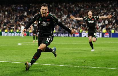 Real - Arsenal 1-2: Ništa od senzacije u Madridu! 'Topnici' rutinski izborili polufinale...