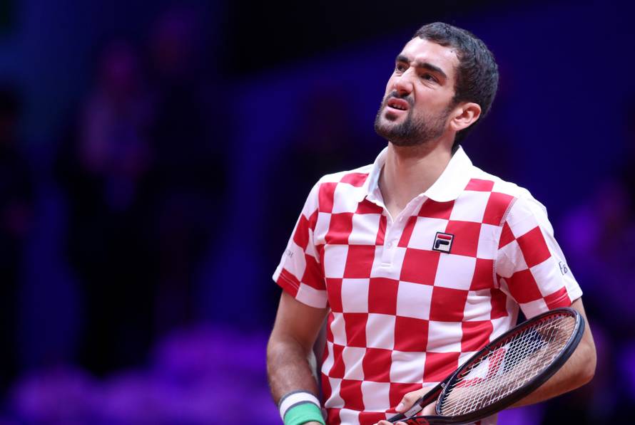 Lille: U 4. meÄu finala Davis Cupa sastali se Lucas Pouille i Marin ÄiliÄ