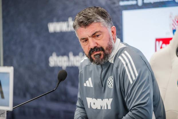Split: Gennaro Gattuso održao je konfernciju uoči sutrašnje utakmice između Hajduka i Lokomotive