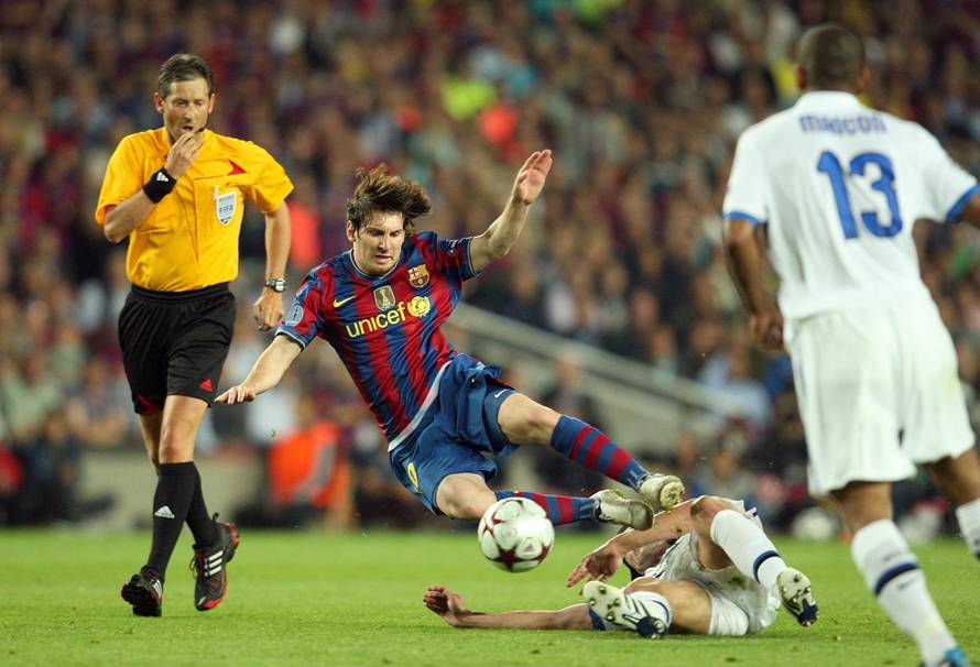 Soccer - UEFA Champions League - Semi Final - Second Leg - Barcelona v Inter Milan - Nou Camp